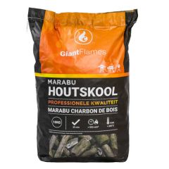 Giant Flames Marabu houtskool 10 kg Vooraanzicht